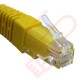 24 Pack of 15cm (6-inch) in Yellow - Cat5e High Grade 125MHz 24AWG LSZH Patch Cables for 1U Patching