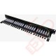 Excel Cat6A Screened 24 Port 1U Patch Panel Black 100-032
