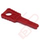 Lockable Cat6 Patch Cables RJ45 UTP LSZH Red