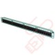 Excel 24 Port Cat5e Patch Panel 1U UTP Punch Down - Green 100-452