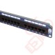 Excel 24 Port Cat5e Patch Panel 1U UTP Punch Down - Blue 100-450 