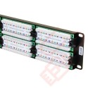 Excel 48 Port Cat5e Patch Panel 2U UTP Punch Down - Black 100-728
