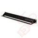 24 Port Cat6 Patch Panel 1U UTP Coupler