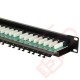 48 Port Cat6 Patch Panel 1U UTP Angled Easy Punch