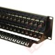 48 Port Cat6 Patch Panel 2U UTP Coupler