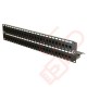 48 Port Cat6 Patch Panel 2U UTP Coupler