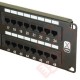 Excel 48 Port Cat6 Patch Panel 2U UTP Punch Down 100-306