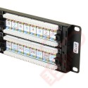 Excel 48 Port Cat6 Patch Panel 2U UTP Punch Down 100-306
