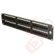 Excel 48 Port Cat6 Patch Panel 2U UTP Punch Down 100-306