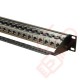 Cat6a 24 Port 1U UTP Coupler Patch Panel 