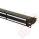 Cat6a 24 Port Patch Panel 1U UTP Angled Easy Punch