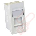 Excel Cat6 RJ45 UTP Module White 100-300