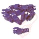 5.5mm Snagless Slimline RJ45 Crimp Boot 10 Pack Purple