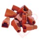 6mm RJ45 Snagless Bubble Boot 10 Pack Orange