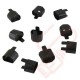Secure Sleeve C13 into C14 Inlet Tab Black - 25 Pack