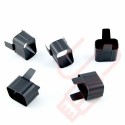 Secure Sleeve C19 into C20 Inlet Tab Black - 25 Pack
