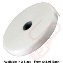 50.0 Metre White Velcro Reel Back to Back
