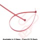 Red Nylon Cable Ties (100 Pack)