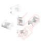 Neutral Cable Tie Cradle - 100 Pack