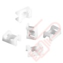 Neutral Cable Tie Cradle - 100 Pack