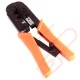 RJ45/RJ11 Ratchet Modular Crimping Tool
