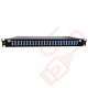 1U LC Duplex Sliding Patch Panel Loaded With 48 LC Duplex Singlemode Adaptors