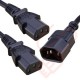 C14 to 2x C13 Splitter Power Cable 0.5 Metre Legs