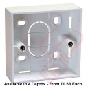 Excel Single Gang Back Box