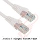 Excel Cat5e Patch Cables RJ45 UTP LSZH Snagless Booted White