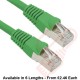 Cat5e Patch Cables Enhanced RJ45 F/UTP PVC Bubble Booted Green