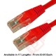 Cat6 Patch Cables RJ45 UTP High Grade PVC Flush Booted Red