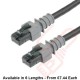 Patchsee Cat6 Patch Cables RJ45 UTP PVC Flush Booted