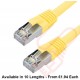 Cat6a Patch Cables RJ45 S/FTP (10G) Premium LSZH Snagless Booted Yellow